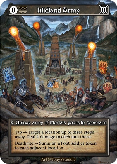 Midland Army (Foil) Alpha card price