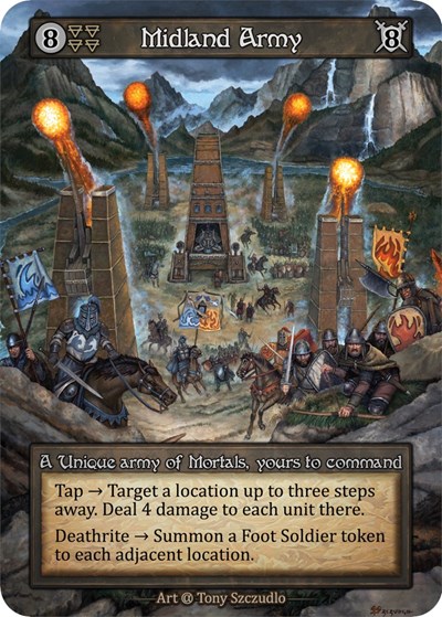 Midland Army (Preconstructed Deck) Alpha card price