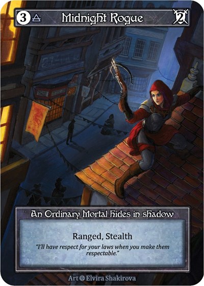 Midnight Rogue (Foil) Alpha card price
