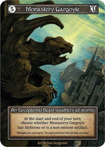 Monastery Gargoyle (Foil) Alpha card price
