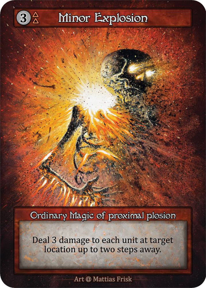 Minor Explosion (Preconstructed Deck)