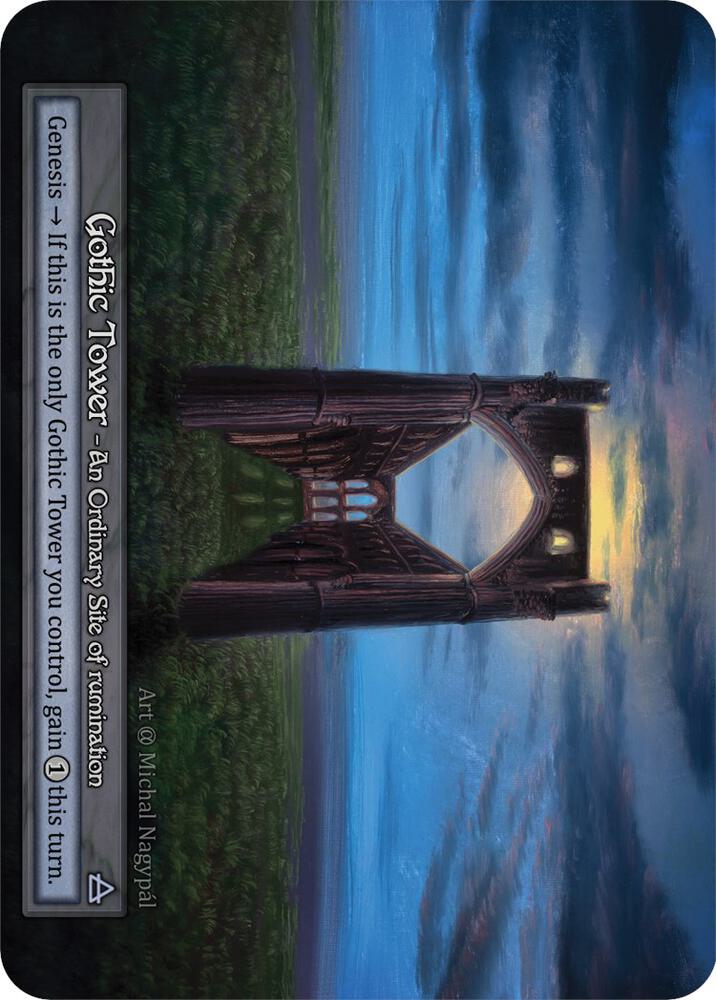 Gothic Tower — Alpha card