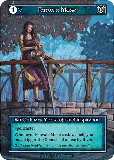 Fenvale Muse (Foil) Alpha card price