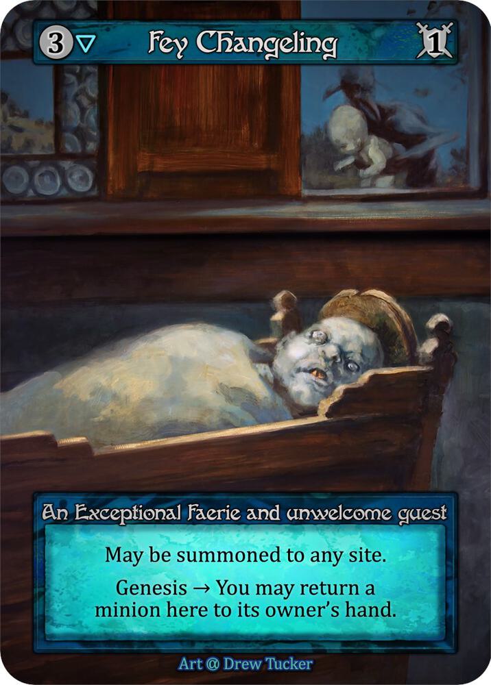 Fey Changeling — Alpha card