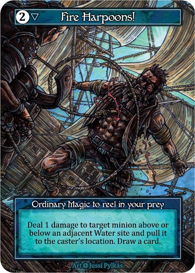 Fire Harpoons! (Foil) Alpha card price