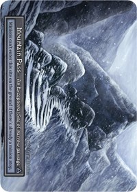 Mountain Pass (Foil) - Alpha - Sorcery: Contested Realm card