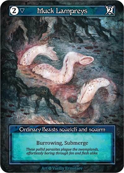 Muck Lampreys (Foil) Alpha Ordinary Sorcery card — value and price