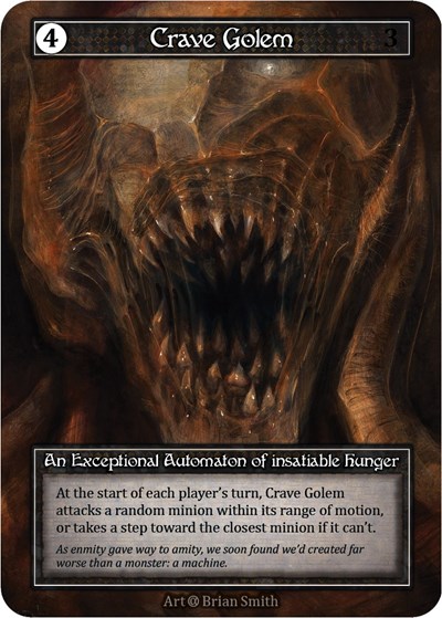 Crave Golem (Foil) Alpha card price