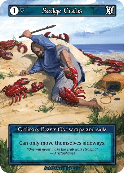 Sedge Crabs (Foil) Alpha card price