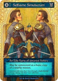 Selfsame Simulacrum
