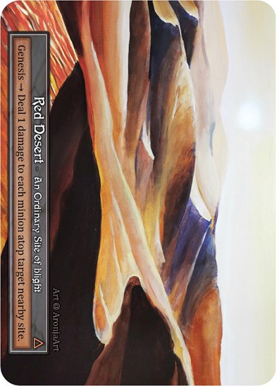 Red Desert (Foil) Alpha card price