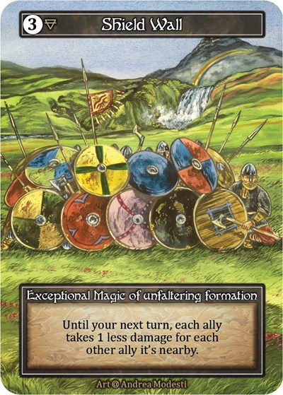 Shield Wall (Foil) Alpha card price