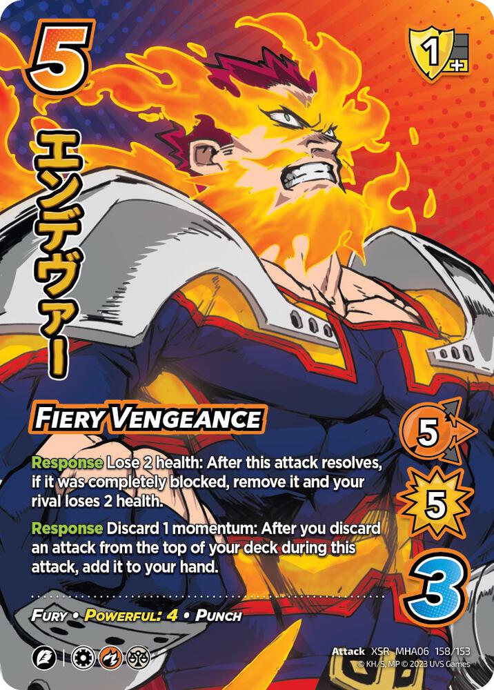 Fiery Vengeance (XSR) - UniVersus: My Hero Academia: Jet Burn