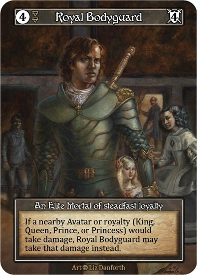 Royal Bodyguard (Foil) Alpha card price