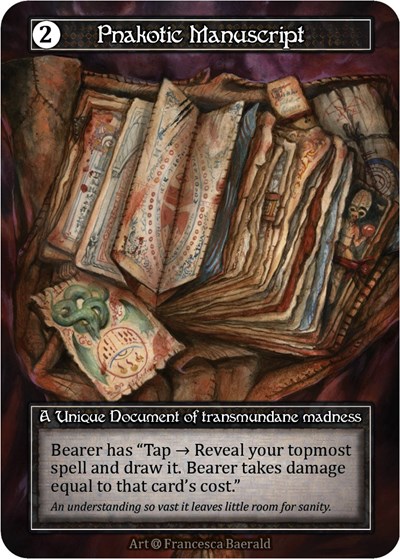 Pnakotic Manuscript (Foil) Alpha card price