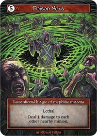 Poison Nova (Foil) - Alpha - Sorcery: Contested Realm card