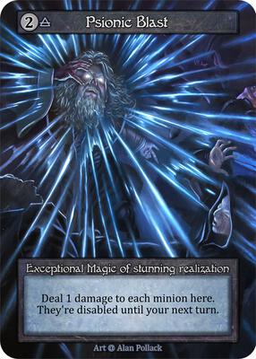 Psionic Blast — Alpha card