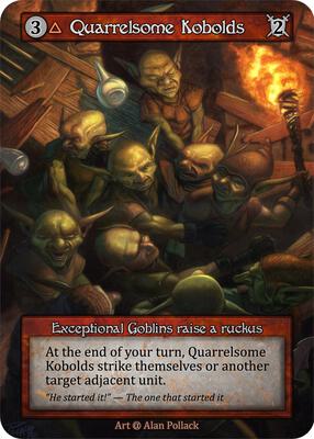 Quarrelsome Kobolds — Alpha card