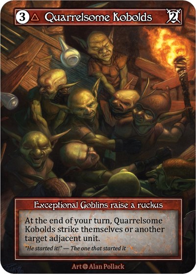 Quarrelsome Kobolds (Foil) Alpha card price
