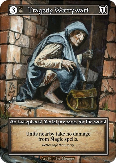 Tragedy Worrywart (Foil) Alpha Exceptional Sorcery card — value and price