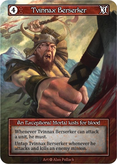 Tvinnax Berserker (Foil) Alpha card price
