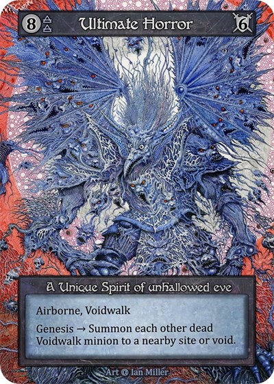 Ultimate Horror Alpha card price