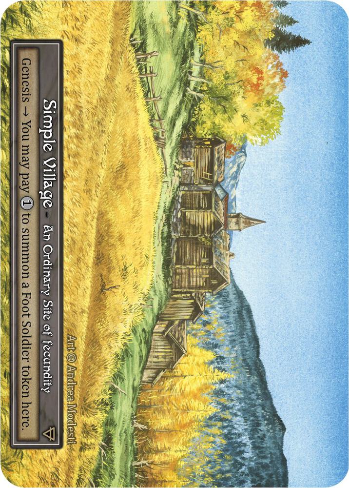 Simple Village (Foil)