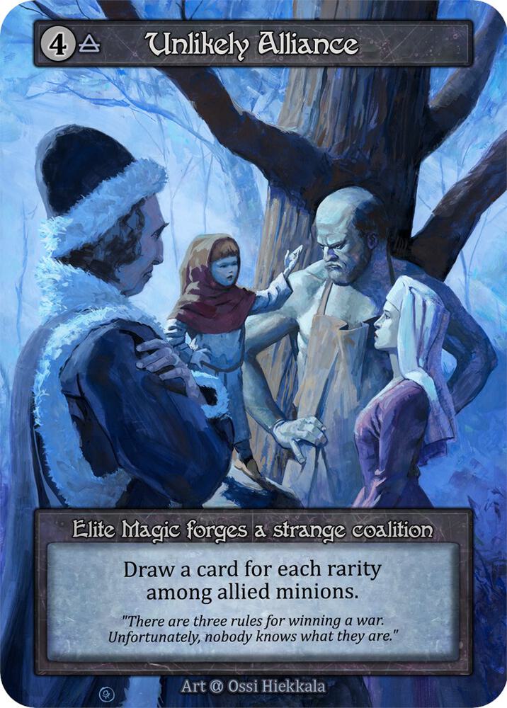 Unlikely Alliance — Alpha card