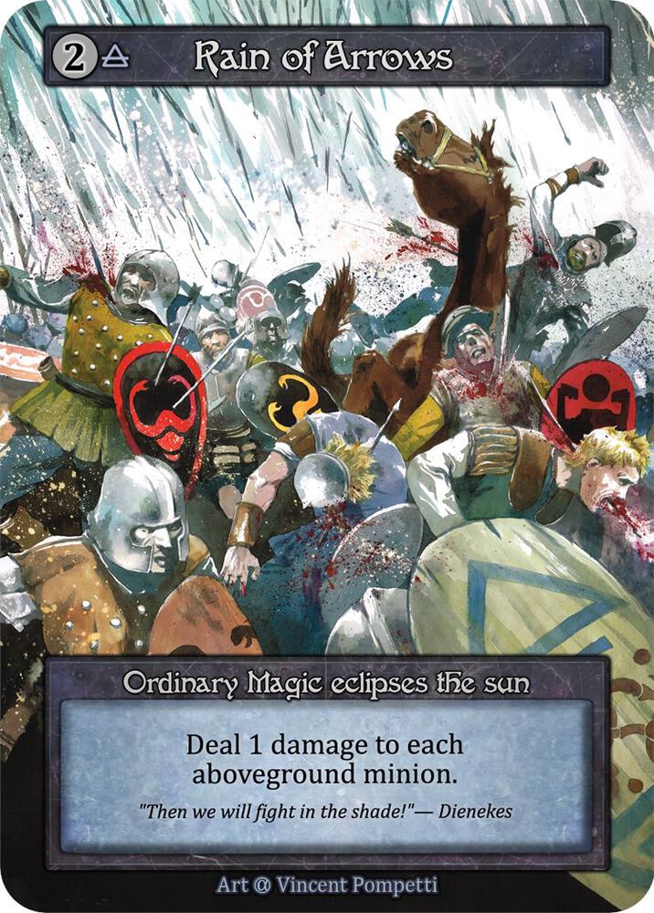 Rain of Arrows — Alpha card