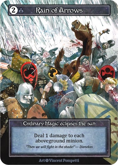 Rain of Arrows (Foil) Alpha card price