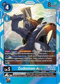 Zudomon ACE - Blast Ace - Digimon card