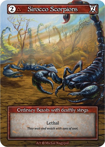 Sirocco Scorpions (Foil) Alpha card price