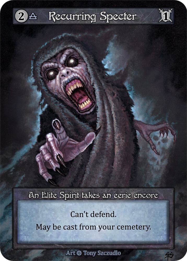 Recurring Specter — Alpha card