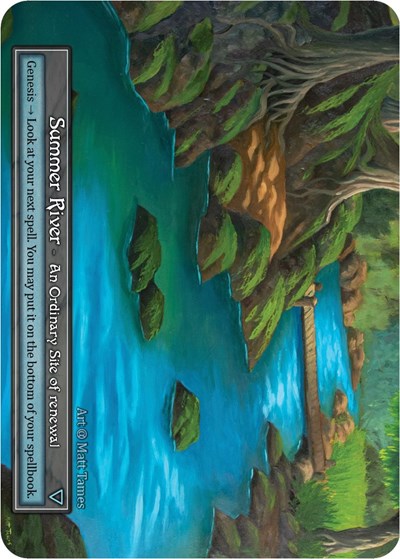 Summer River (Foil) Alpha card price