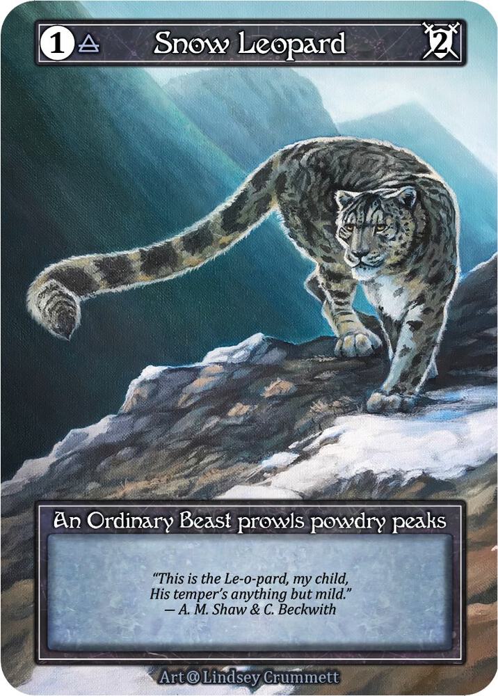 Snow Leopard (Foil)