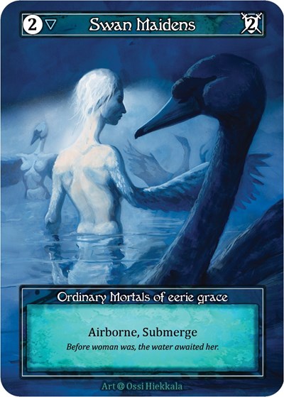 Swan Maidens (Foil) Alpha card price