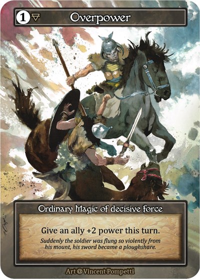 Overpower (Foil) Alpha card price