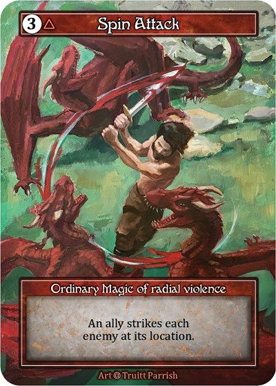 Spin Attack (Foil) Alpha card price