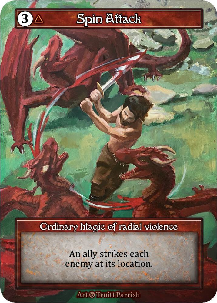 Spin Attack (Foil) - Alpha - Sorcery: Contested Realm - TCGplayer.com
