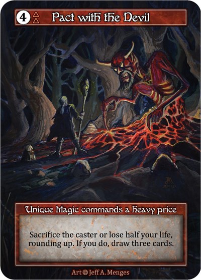 Pact with the Devil (Foil) Alpha card price