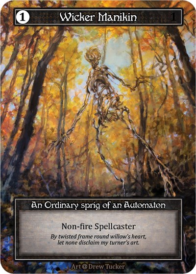 Wicker Manikin (Foil) Alpha card price