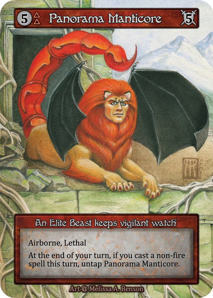 Panorama Manticore — Alpha card
