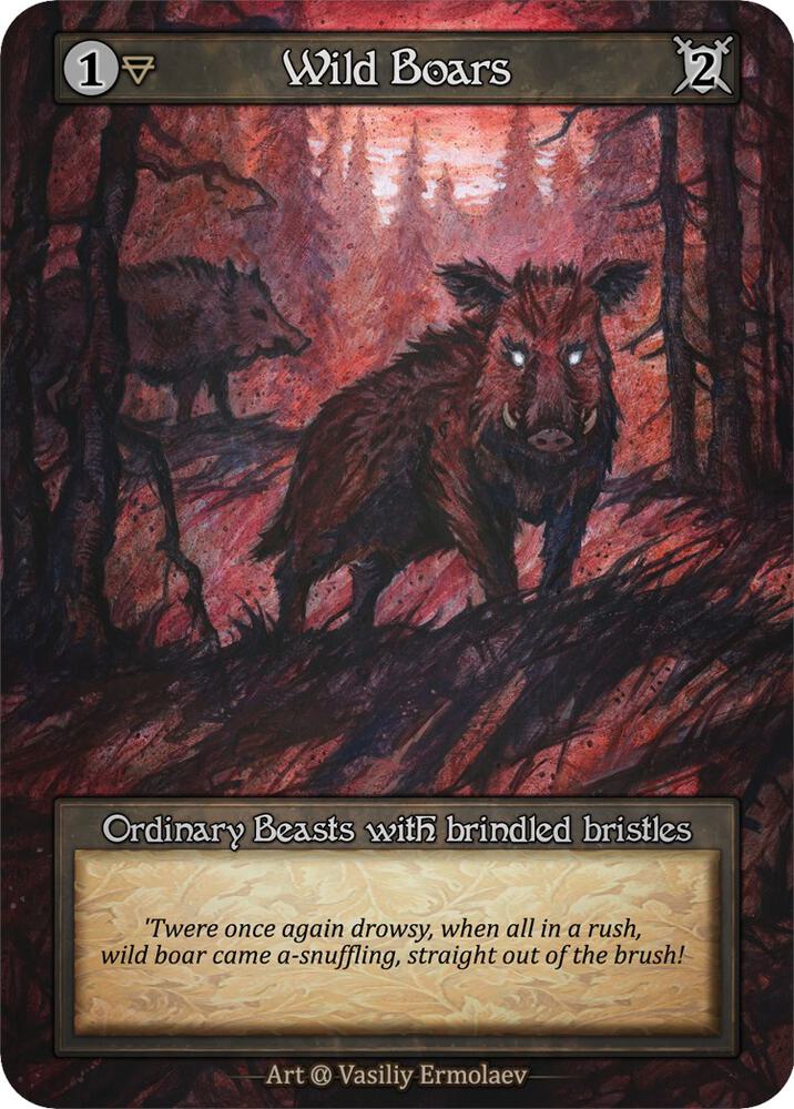Wild Boars (Preconstructed Deck)