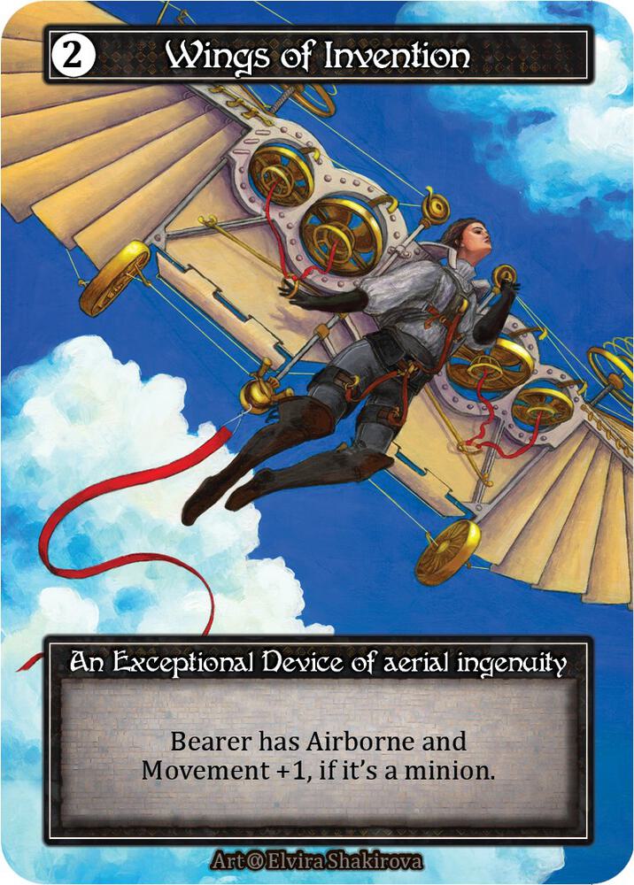 Wings of Invention (Foil)