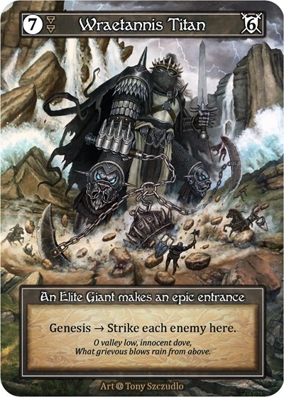 Wraetannis Titan (Foil) Alpha card price