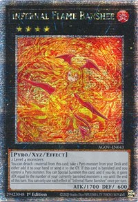 Infernal Flame Banshee (Quarter Century Secret Rare) - Age Of Overlord