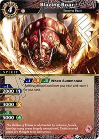 Blazing Boar (Sealed Event Promotion Pack)