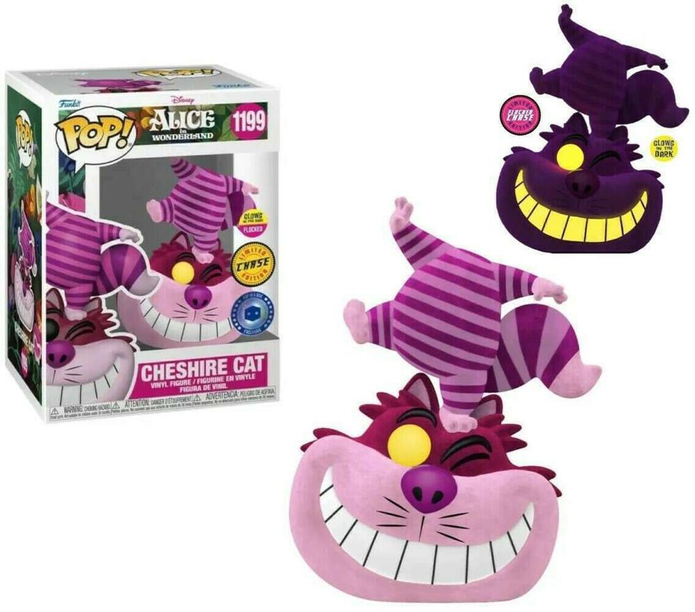 Alice in Wonderland (1951): Cheshire Cat (Flocked) (Glow in the Dark