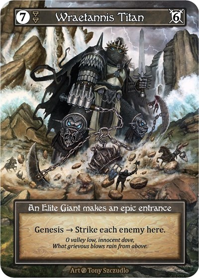 Wraetannis Titan (Foil) Beta card price