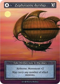 Zephyranne Airship (Foil) (Beta)